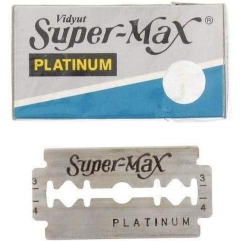 Supermax شفرات سوبر-ماكس بلاتينيوم مزدوجة الحافة، 5-pack - Image 1